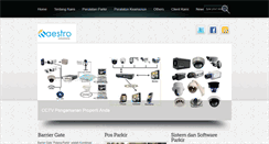 Desktop Screenshot of barriergate-indonesia.com